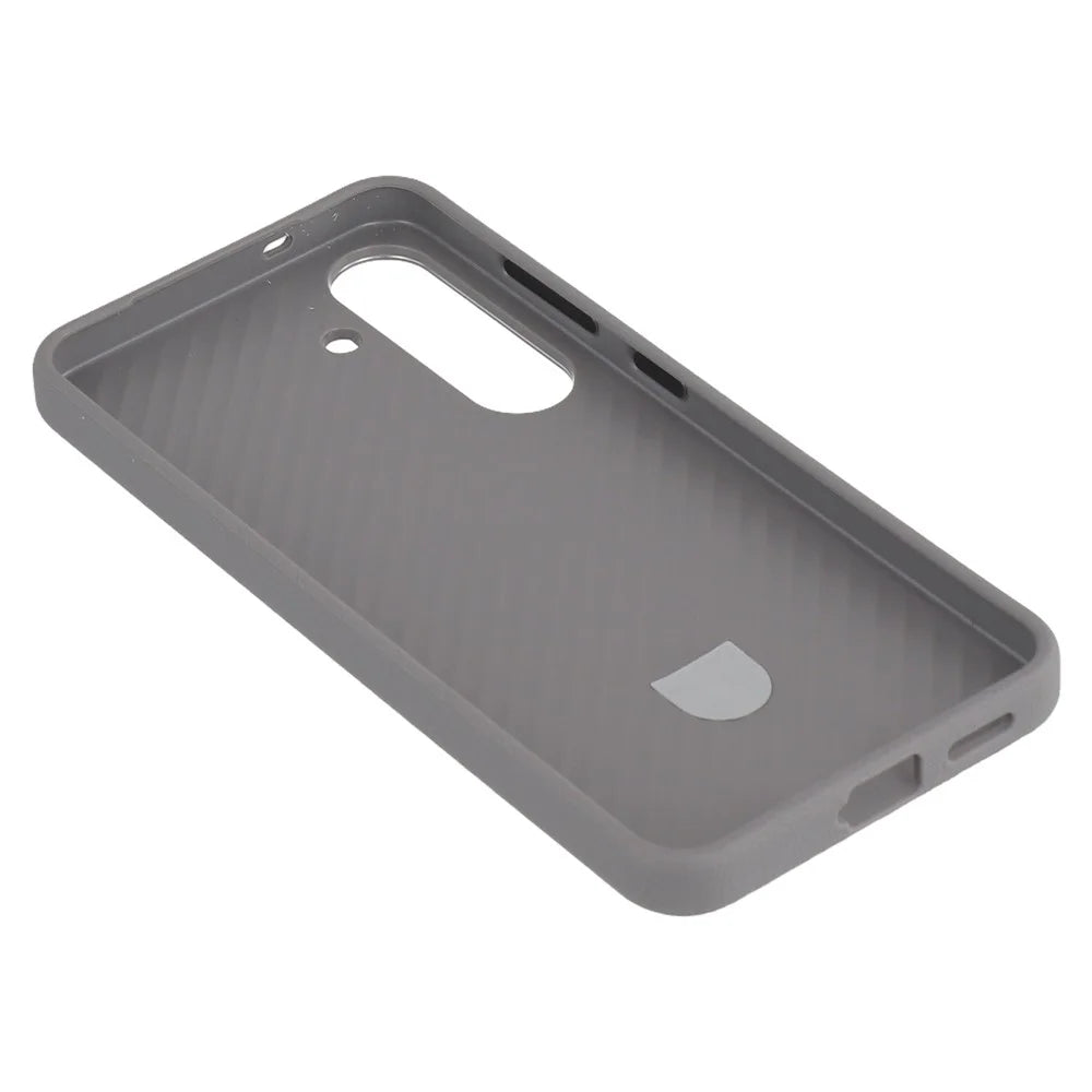 X-LEVEL For Samsung Galaxy S25 Magnetic Case Kickstand PC + PU Phone Back Cover - Grey - 6