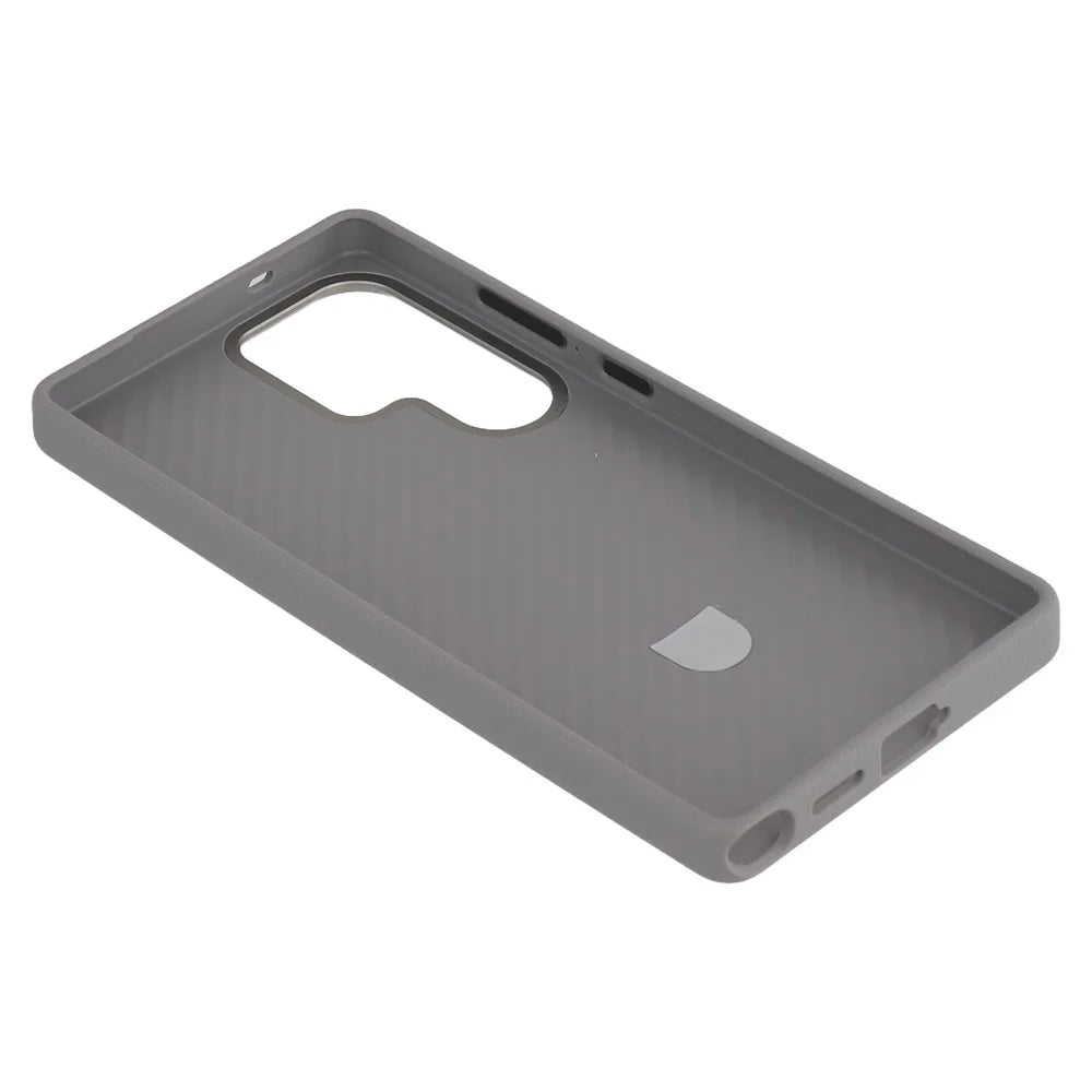X-LEVEL For Samsung Galaxy S25 Ultra Magnetic Case Kickstand PC + PU Phone Back Cover - Grey - 6