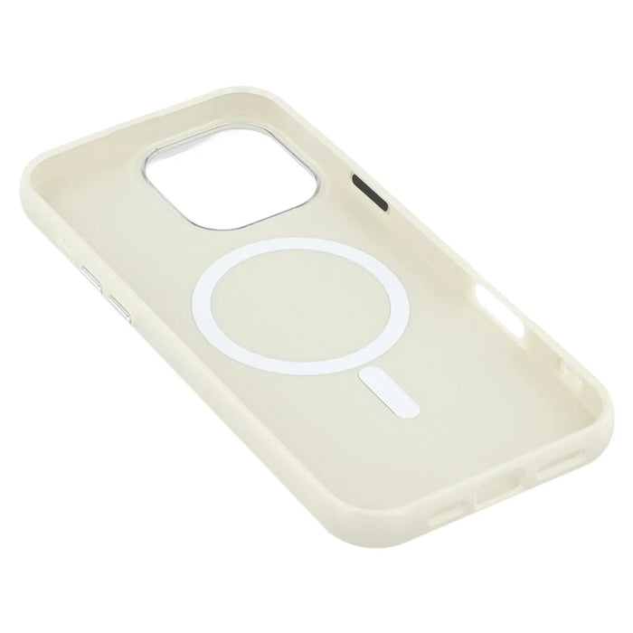 For iPhone 16 Pro Max Case Compatible with MagSafe Glitter Design IMD TPU + PC Phone Back Cover - Grey - 5