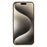 For iPhone 15 Case Compatible with MagSafe Glitter Design IMD TPU + PC Phone Back Cover - Desert Gold - 2