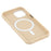 For iPhone 15 Case Compatible with MagSafe Glitter Design IMD TPU + PC Phone Back Cover - Desert Gold - 5