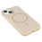 For iPhone 15 Case Compatible with MagSafe Glitter Design IMD TPU + PC Phone Back Cover - Desert Gold - 6