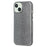 For iPhone 15 Case Glitter Design IMD TPU + PC Phone Back Cover - Black - 3