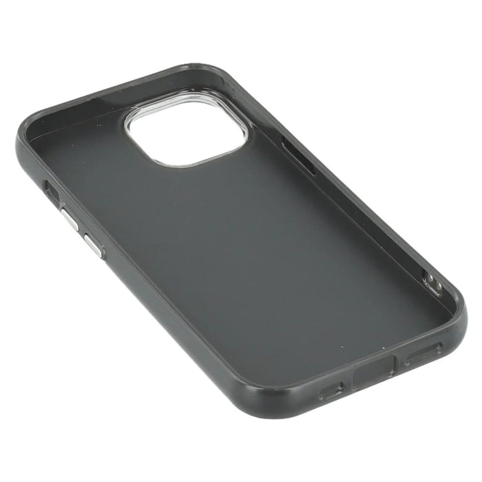 For iPhone 15 Case Glitter Design IMD TPU + PC Phone Back Cover - Black - 5