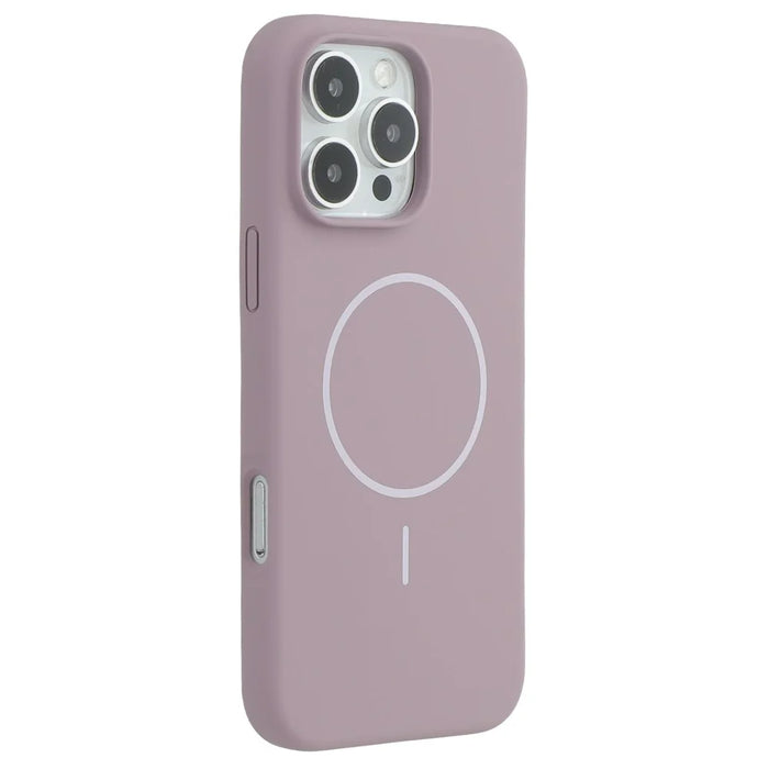 X-LEVEL For iPhone 16 Pro Max Case Compatible with MagSafe Liquid Silicone Phone Back Cover Skin Touch - Purple - 1