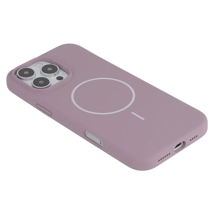 X-LEVEL For iPhone 16 Pro Max Case Compatible with MagSafe Liquid Silicone Phone Back Cover Skin Touch - Purple - 6
