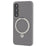 X-LEVEL For Samsung Galaxy S25+ Magnetic Case Kickstand PC + PU Phone Back Cover - Grey - 3