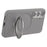 X-LEVEL For Samsung Galaxy S25+ Magnetic Case Kickstand PC + PU Phone Back Cover - Grey - 5