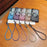 For Samsung Galaxy S25 Magnetic Case Electroplated Gradient Glitter Phone Cover with Lanyard - Gold - 4