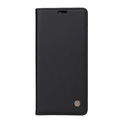 YIKATU For Realme C75 4G / C71 4G / V60 Pro 5G / 14x 5G Phone Cases  Magnetic Closure PU Leather Mobile Cover - Black - 2