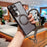 For Samsung Galaxy S25 Ultra Magnetic Case Electroplated Gradient Glitter Phone Cover with Lanyard - Black - 2