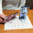 For Samsung Galaxy S25 Ultra Case TPU Clear Case Dollar Pattern Kickstand Phone Cover Wave Frame - Black - 3