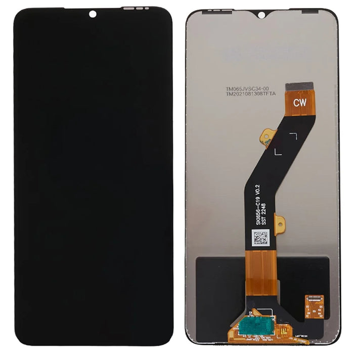 For itel A50 Grade C LCD Screen and Digitizer Assembly Replacement Part (Without Logo) - 1