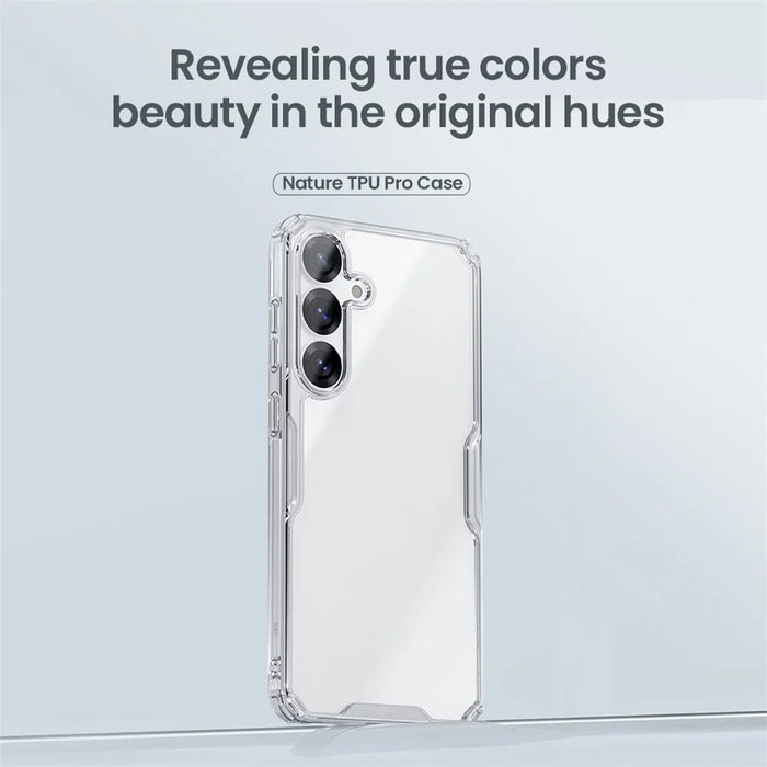 NILLKIN Pro Series for Samsung Galaxy S25 Case TPU PC Crystal Clear Phone Case - 5