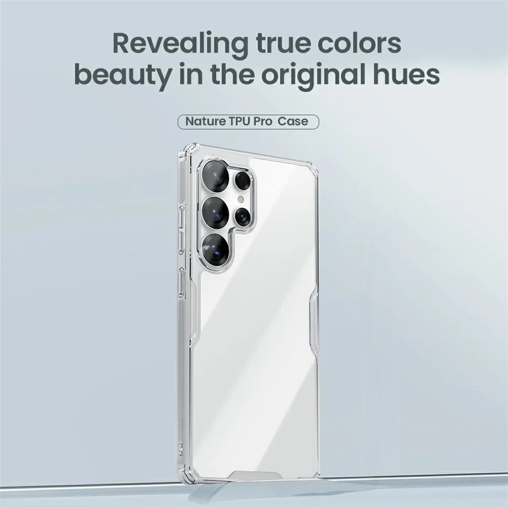 NILLKIN Pro Series for Samsung Galaxy S25 Ultra Case TPU PC Crystal Clear Phone Case - 6