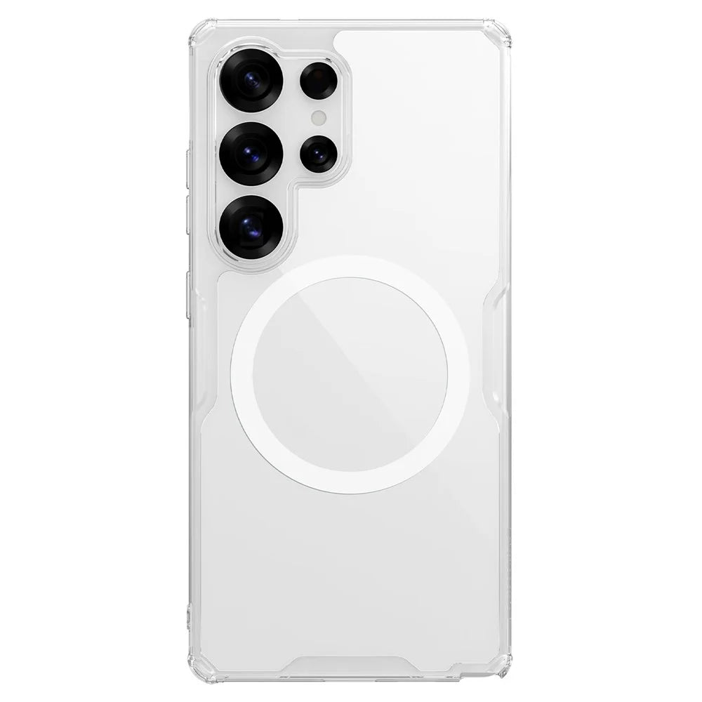 NILLKIN Pro Series for Samsung Galaxy S25 Ultra Magnetic Case TPU PC Clear Phone Cover - 1