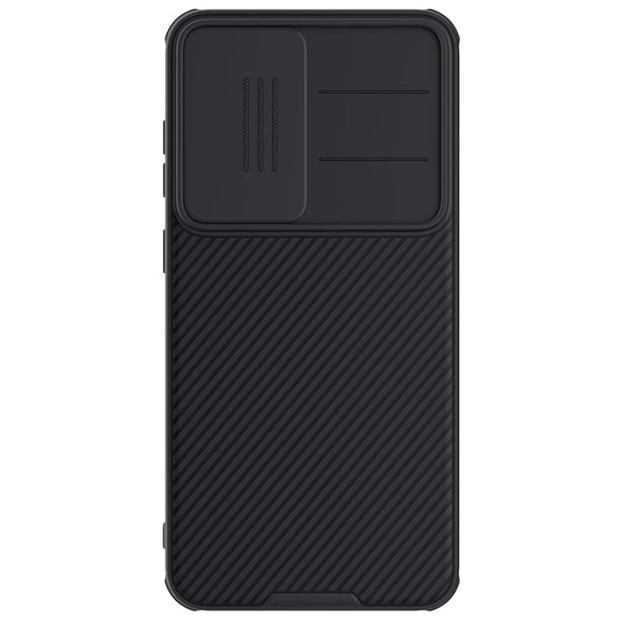 NILLKIN Camshield Pro Series for Samsung Galaxy S25 Case PC + TPU Slide Camera Lid Phone Cover - Black - 2