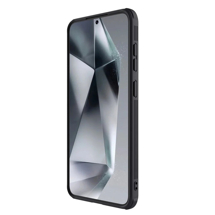 NILLKIN Camshield Pro Series for Samsung Galaxy S25 Case PC + TPU Slide Camera Lid Phone Cover - Black - 4