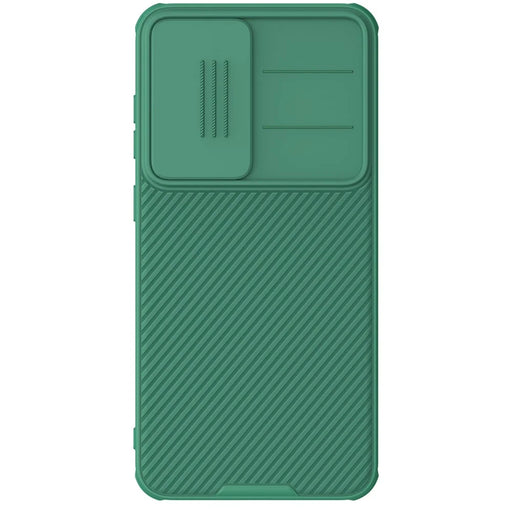 NILLKIN Camshield Pro Series for Samsung Galaxy S25+ Case PC + TPU Slide Camera Lid Phone Cover - Green - 2