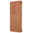 NILLKIN Qin Pro Series for Samsung Galaxy S25 Ultra Case with Card Slots Leather Phone Cover - Brown - 2