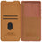 NILLKIN Qin Pro Series for Samsung Galaxy S25 Ultra Case with Card Slots Leather Phone Cover - Brown - 6