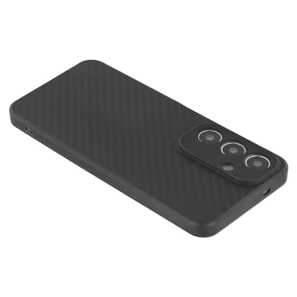 For Samsung Galaxy S25 Case Flexible TPU Carbon Fiber Texture Shockproof Phone Cover - 7