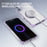 For iPhone 16 Case Reinforced Corners TPU + Acrylic Clear Phone Back Cover - Transparent Purple - 2