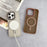 For iPhone 16 Pro Max Case Compatible with MagSafe TPU + Acrylic Phone Back Cover Diamond Texture - Grey - 2