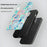 For iPhone 15 Pro Case Stylish Plant Pattern Shockproof PC + TPU Phone Back Cover - DS99 - 4