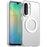 For Samsung Galaxy A26 5G Magnetic Case Anti Drop Hybrid Phone Back Cover - White - 1