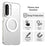 For Samsung Galaxy A26 5G Magnetic Case Anti Drop Hybrid Phone Back Cover - White - 2