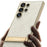 GKK For Samsung Galaxy S25 Ultra Case Electroplated PC + PU Phone Shell with Kickstand - Black - 5