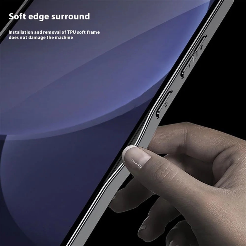 GKK For Samsung Galaxy S25 Ultra Case PC+TPU Protective Phone Cover AG Phantom Design - Yellow - 3