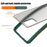For Samsung Galaxy S25+ Case TPU + PC Matte Anti Drop Phone Back Cover - Black - 5