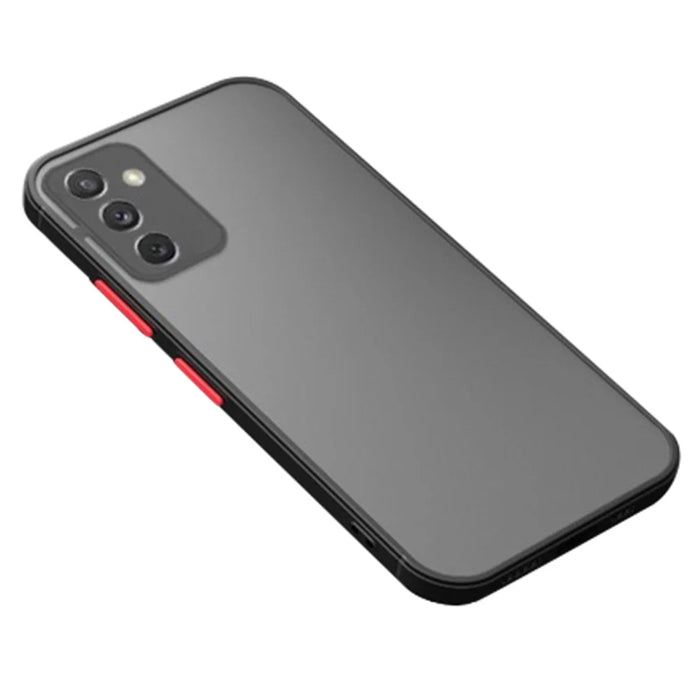 For Samsung Galaxy S24 Case TPU + PC Matte Anti Drop Phone Back Cover - Black - 1
