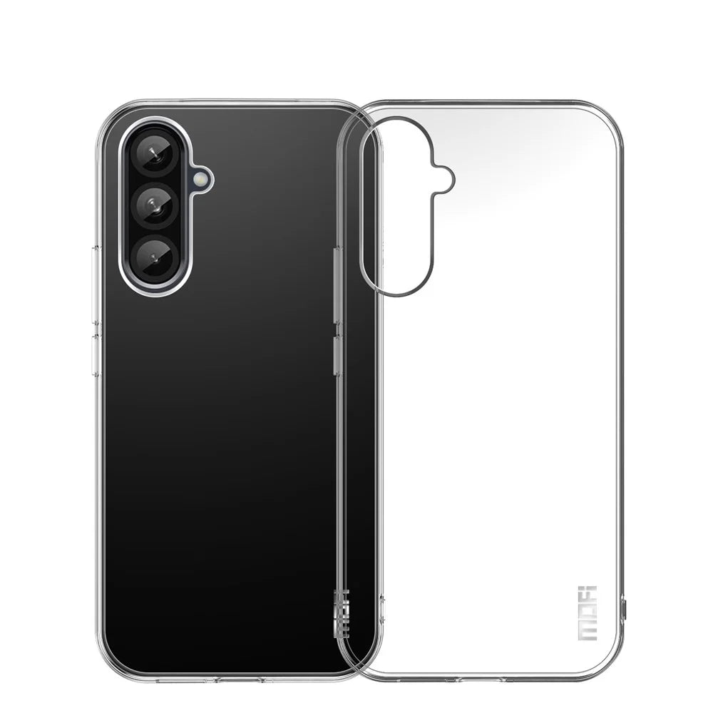 MOFI For Samsung Galaxy A36 5G Clear Phone Case  Ultra-Thin TPU Phone Back Cover - Transparent - 1