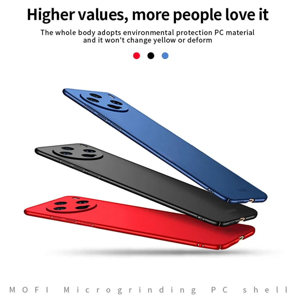 MOFI For vivo X200 Pro mini 5G Phone Case  Shield Matte Series Ultra Slim PC Protective Cover - Black - 3