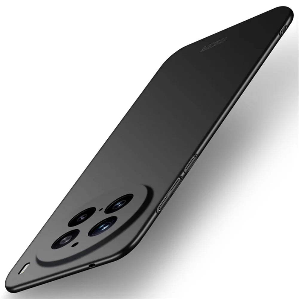 MOFI For vivo X200 Pro 5G Phone Case  Shield Matte Series Ultra Slim PC Protective Cover - Black - 1