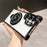 For Samsung Galaxy S23 Ultra Phone Case Gyroscope Kickstand Electroplating TPU PC Mobile Cover - Black - 2