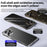 For iPhone 15 Pro Max Case Transparent Matte Hard PC Mobile Phone Cover - 4
