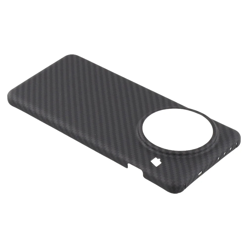For OnePlus 13 Case 1500D Coarse Texture Aramid Fiber Thin Phone Cover (Big Lens Hole) - Black - 7