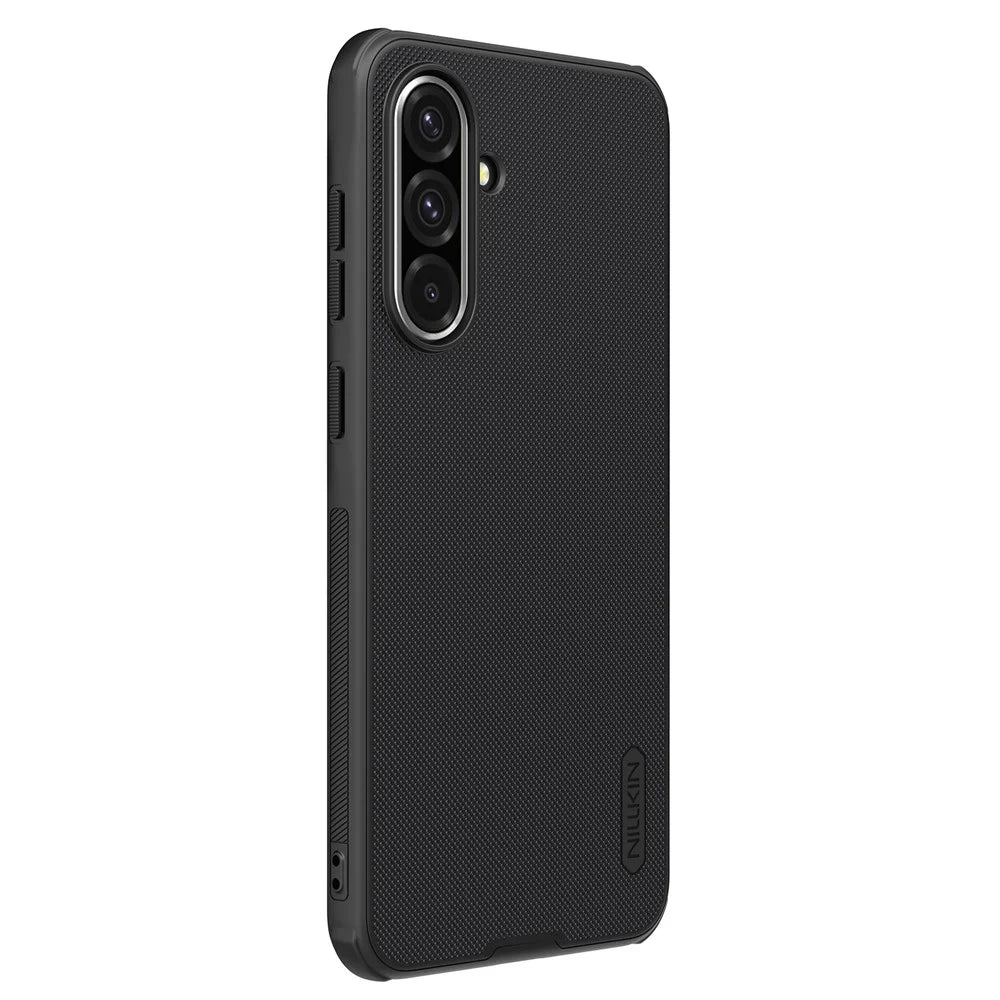 NILLKIN Frosted Shield Pro For Samsung Galaxy A36 5G Case Matte PC + TPU Phone Cover - Black - 4