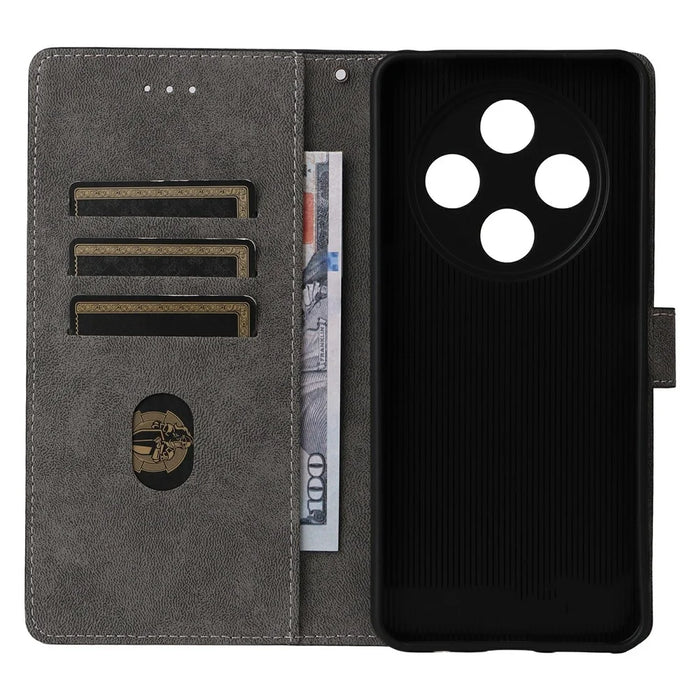 For Umidigi G100 Wallet Case RFID Blocking PU Leather Cover Stand View - Black - 5