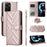 Wallet Phone Case for HMD Pulse Pro / Pulse+ / Pulse Leather Phone Cover with Shoulder / Wrist Strap - Pink - 1