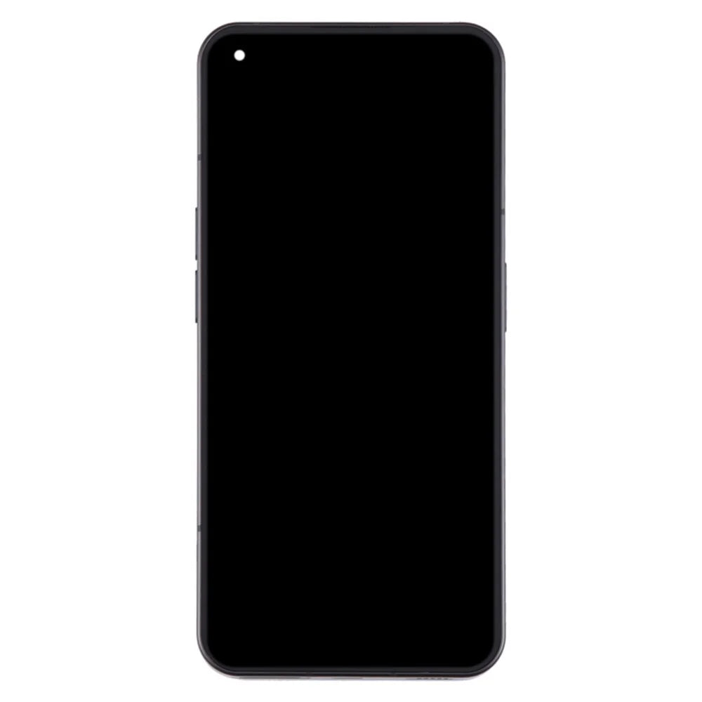 For Nothing Phone (1) 5G A063 OEM Grade S OLED Screen and Digitizer Assembly + Frame (Without Logo) - Black - 2