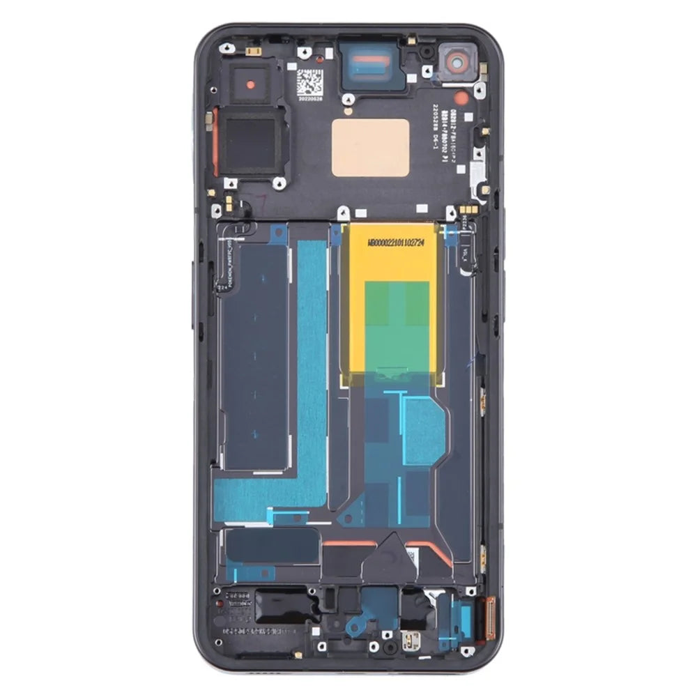 For Nothing Phone (1) 5G A063 OEM Grade S OLED Screen and Digitizer Assembly + Frame (Without Logo) - Black - 3