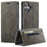 AUTSPACE For iPhone 16 Plus Wallet Case  A01 Leather Stand Cover with RFID Blocking Card Holder - Coffee - 1