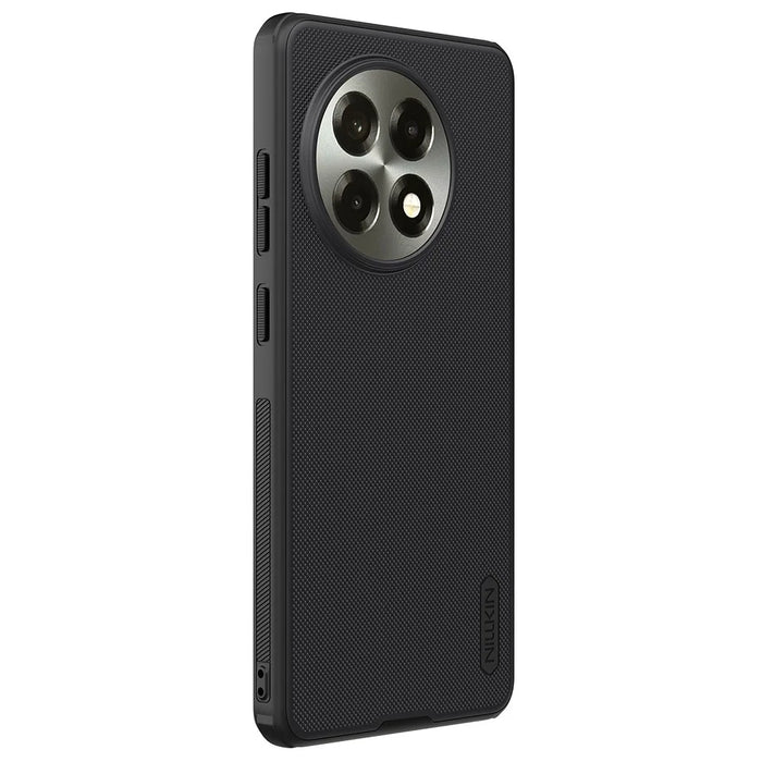 NILLKIN Frosted Shield Pro Case For OnePlus 13R 5G  /  Ace 5 5G  /  Ace 5 Pro 5G Matte PC + TPU Phone Cover - Black - 3