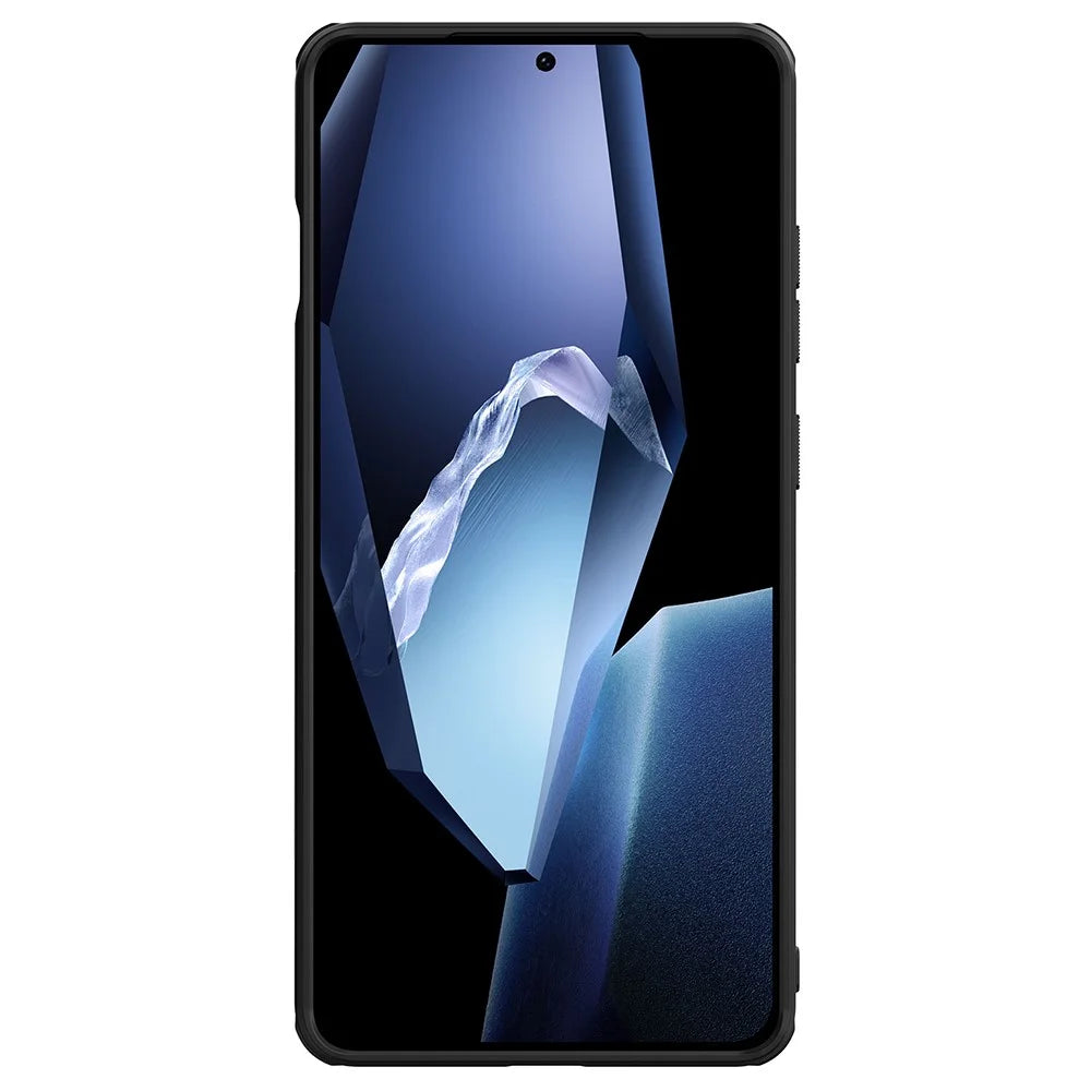 NILLKIN Frosted Shield Pro Case For OnePlus 13R 5G  /  Ace 5 5G  /  Ace 5 Pro 5G Matte PC + TPU Phone Cover - Black - 4