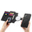 For Samsung Galaxy S24 FE Magnetic Leather Case with Detachable RFID Blocking Zipper Wallet Cover - Black - 5
